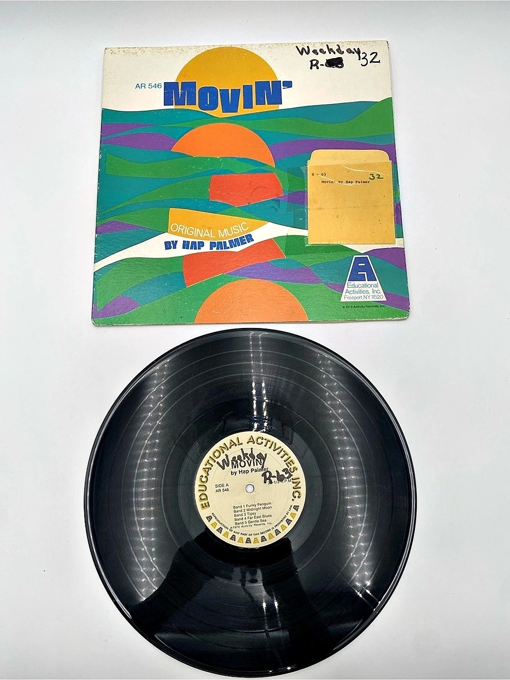 Educational Activities Movin' Educational Activity Vinyl Record